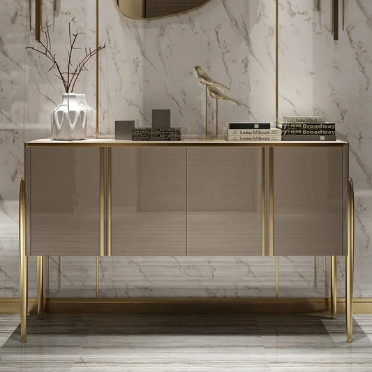 Post-Modern Light Luxury Shoe Hong Kong-Style Hallway Cabinet  living room furniture cabinet