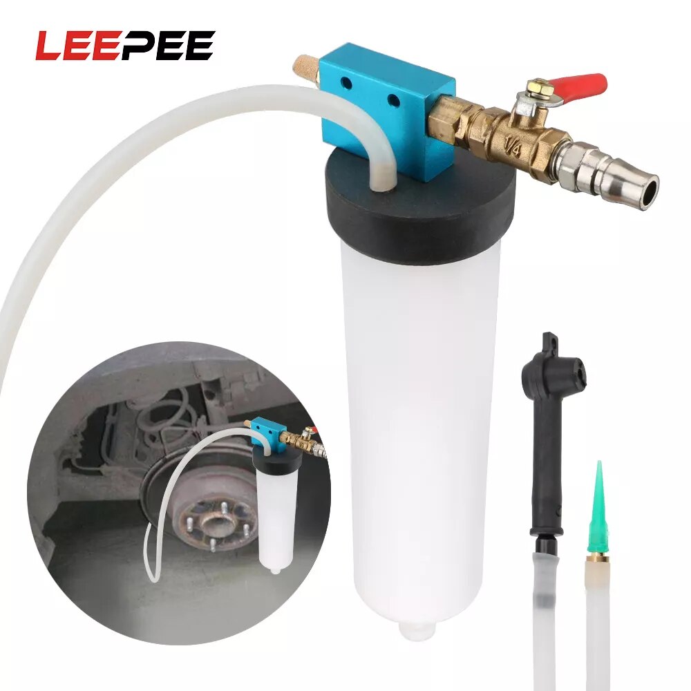 Car Brake Pumping Fluid Pump Oil Change Suction Tool Hydraulic Clutch Bleeder Drain Vacuum Set Automotive Accessories Motorcycle