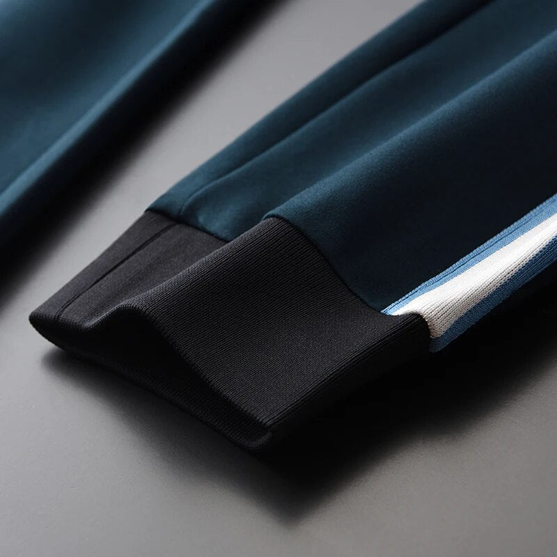 Azazel Green Mens Pants Luxury Embroidery Casual Sport Male Pants Plus Size 4xl Autumn And Winter Slim Fit Thick Man Trousers