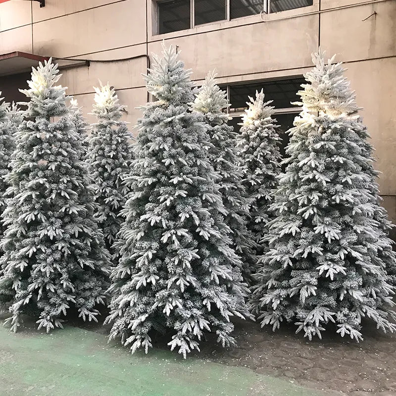 Encrypted Artificial Christmas Tree New Year 1.2m 1.5m Christmas Village Houses Kids Gift Outdoor Navidad Home Decoration 50