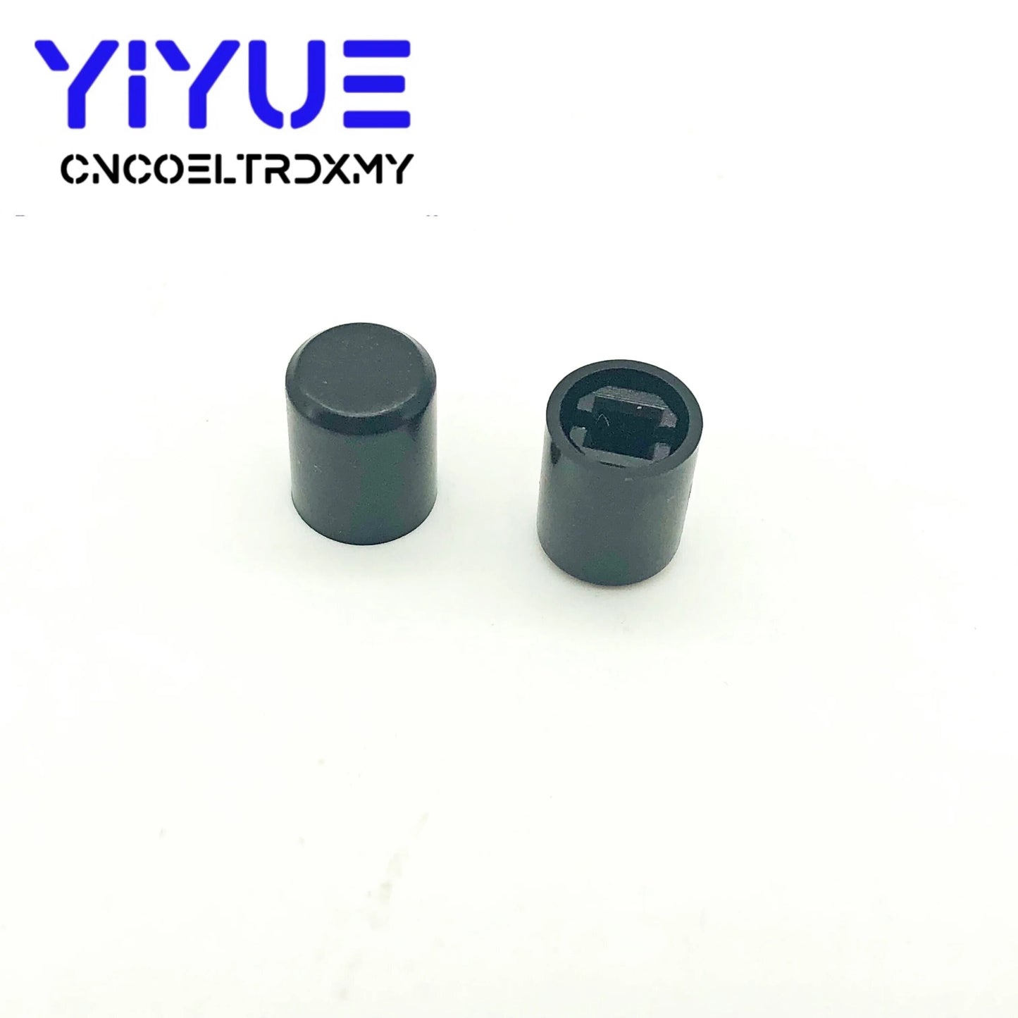 20Pcs Plastic Cap PS-22F03 Push Button Switch Lid Cover A03 A11 direct key switch cap for button switch high 10MM Orange Black