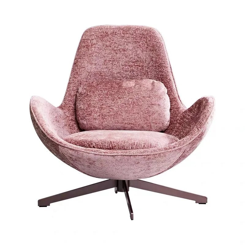 U-BEST Hotel Living Room Bedroom Furniture Cafe Restaurant Modern Fashion Style Luxury Leisure Lounge Fabric Metal legs Chair