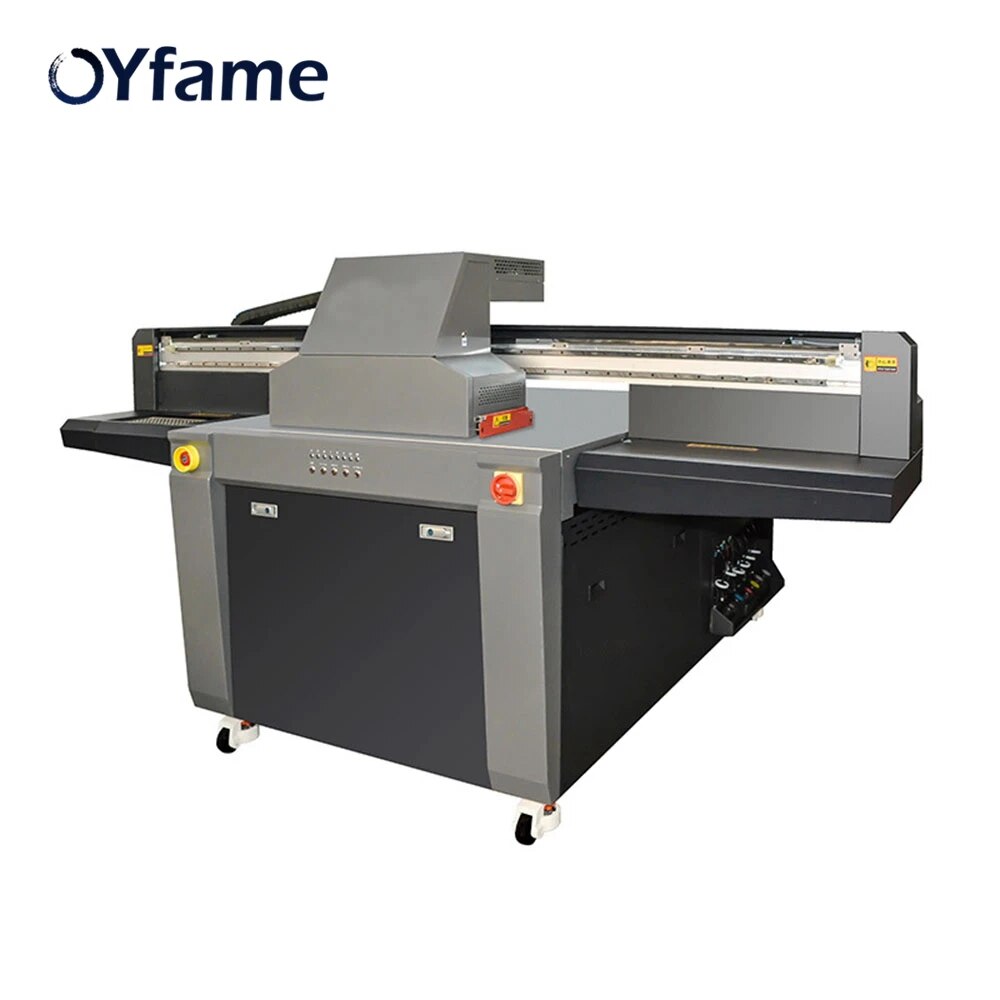 OYfame Larget Format UV Printer With GH2220 Printhead UV Flatbed Printer For Phone Case Glass Acrylic industrialPrinting Machine