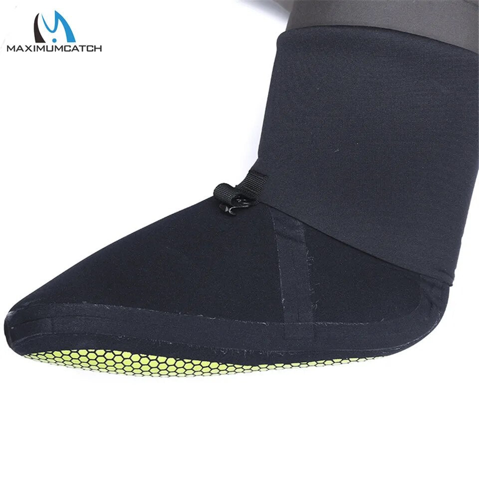 Maximumcatch Outdoor Stocking Foot Light Weight Breathable Fly Fishing Wader Waterproof Wading Pants with Bag