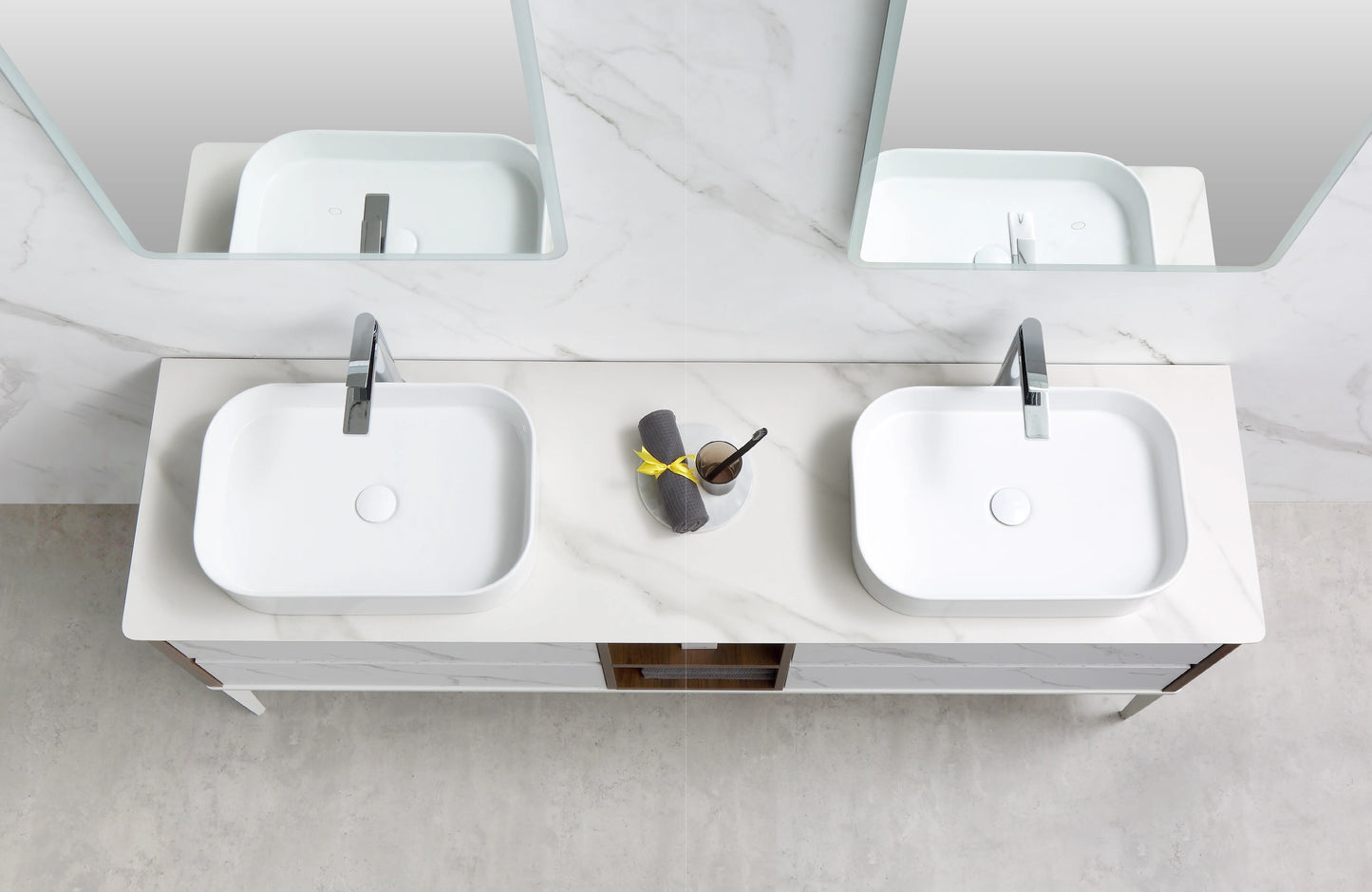 Bathroom furniture, rock board, bathroom cabinet combination, washbasin, wash basin, smart mirror, customized