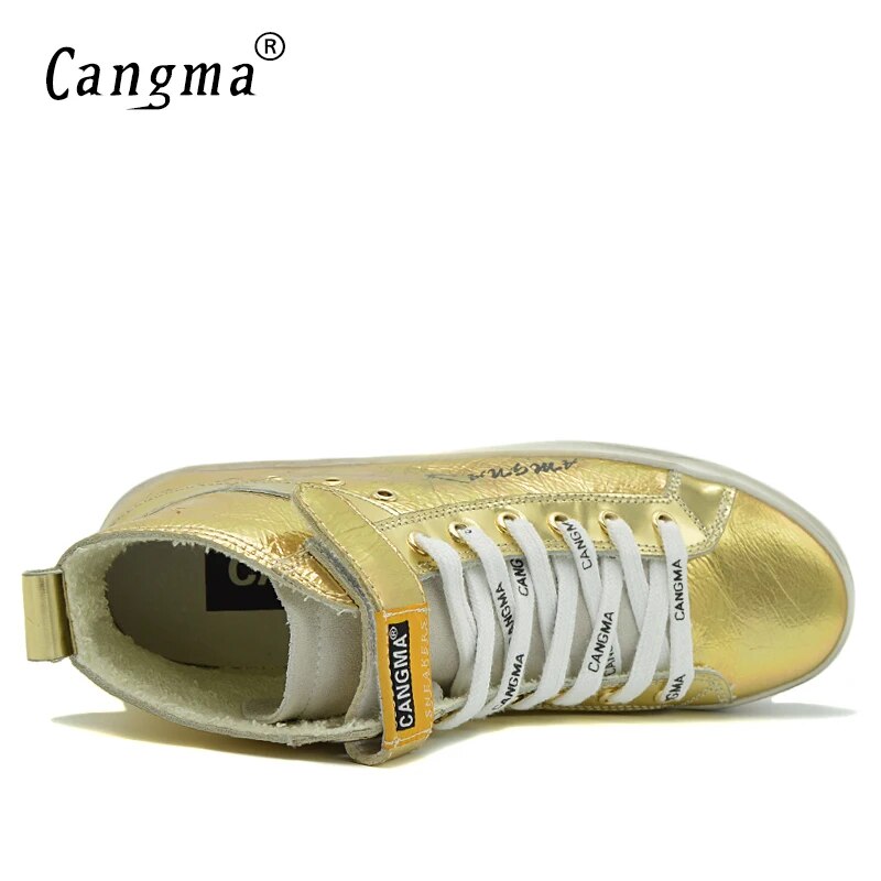 Custom Name Logo Designer Women Men Sneakers Genuine Leather Casual Shoes P355