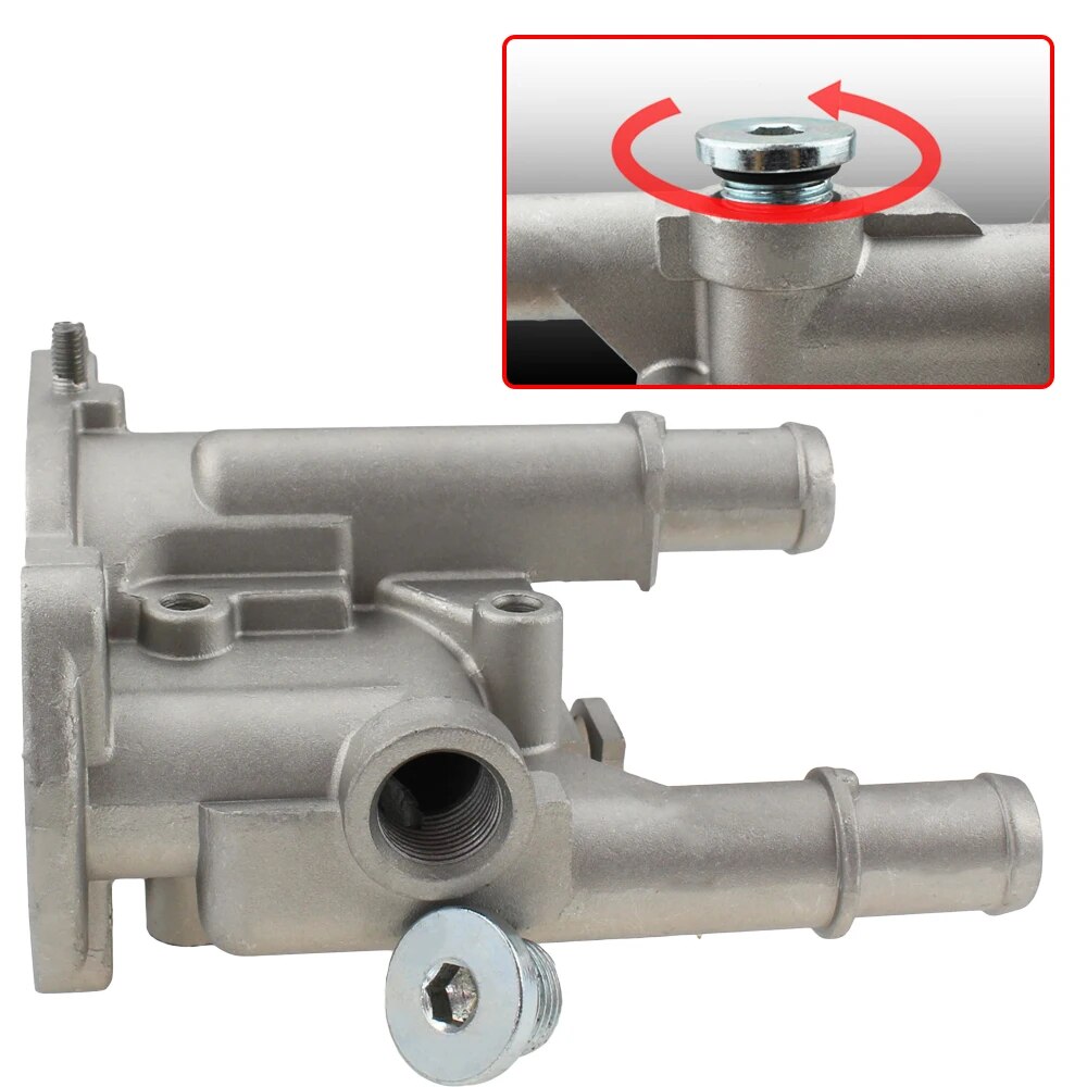 Aluminum Thermostat Housing Cover for Chevrolet Chevy Cruze Aveo Orlando for Opel Astra Zafira Signum Moka 96984103 96817255