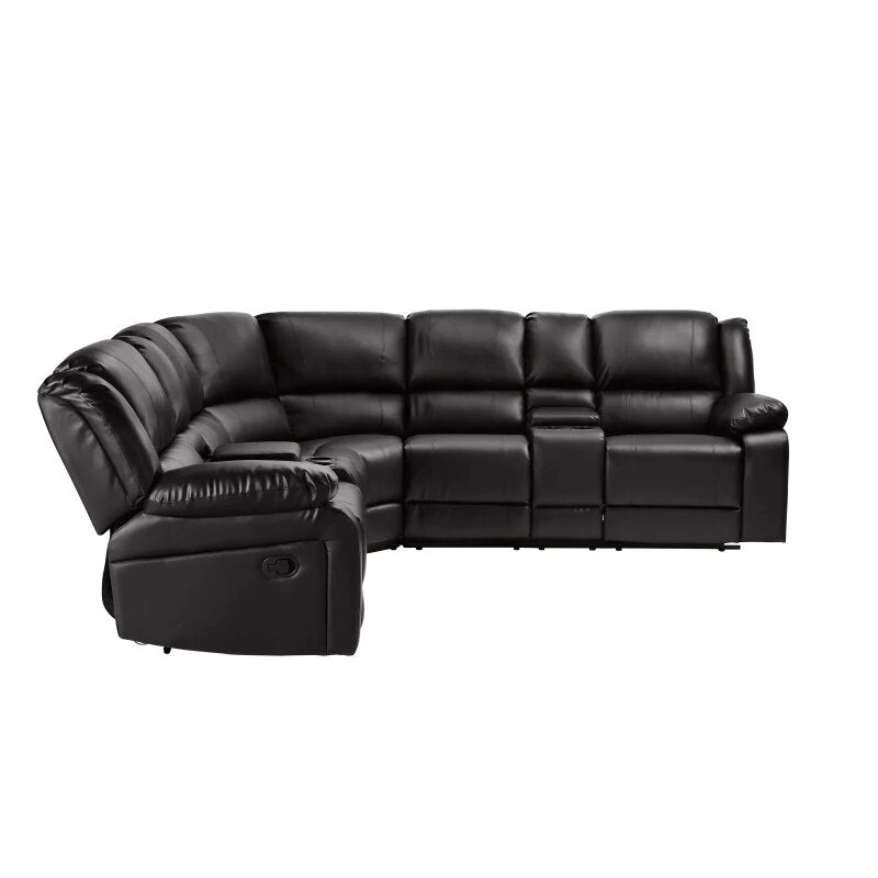 Modern Light Luxury PU Leather Sofa Waterproof Wear-resistant and Durable Comfortable Reclining Living Room Sofa Furniture