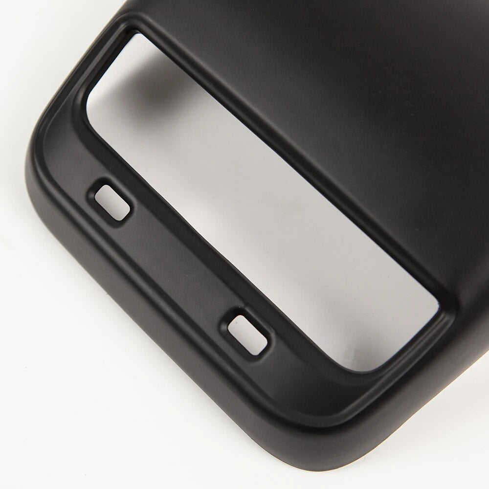 Heenvn 2021 Model3 Car Carbon Fiber ABS Rear Air Vent Outlet Cover Trim For Tesla Model 3 Accessories Interior Model Y Three New