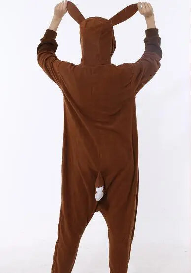 HKSNG Animal New Adult Kigurumi Onesie Pajamas Cute Costumes Unisex Party Jumpsuit Sleepwear Christmas Gift