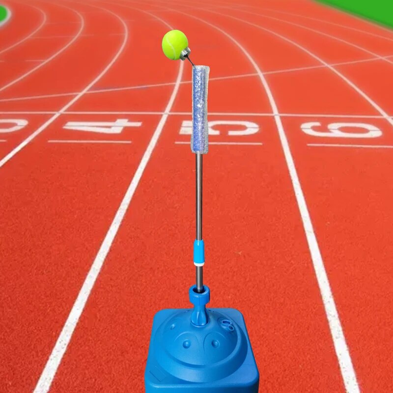Tennis Trainer Adults Children Adjustable Training Tool Fixed Swing Padel Racket Practice Accessories Ball Machine For Beginners