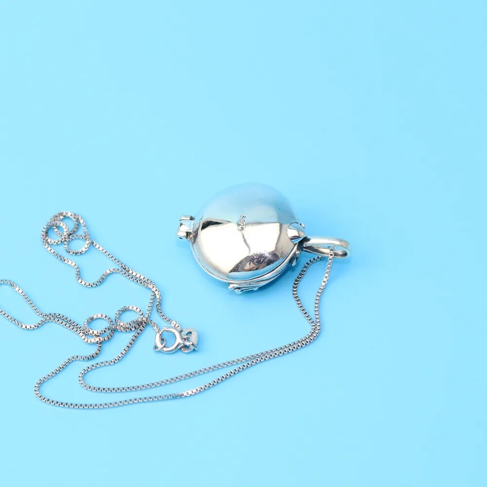 925 Sterling Sliver The Vampire Diaries Elena Pendant Necklace Retro Jewelry Fashion Moive