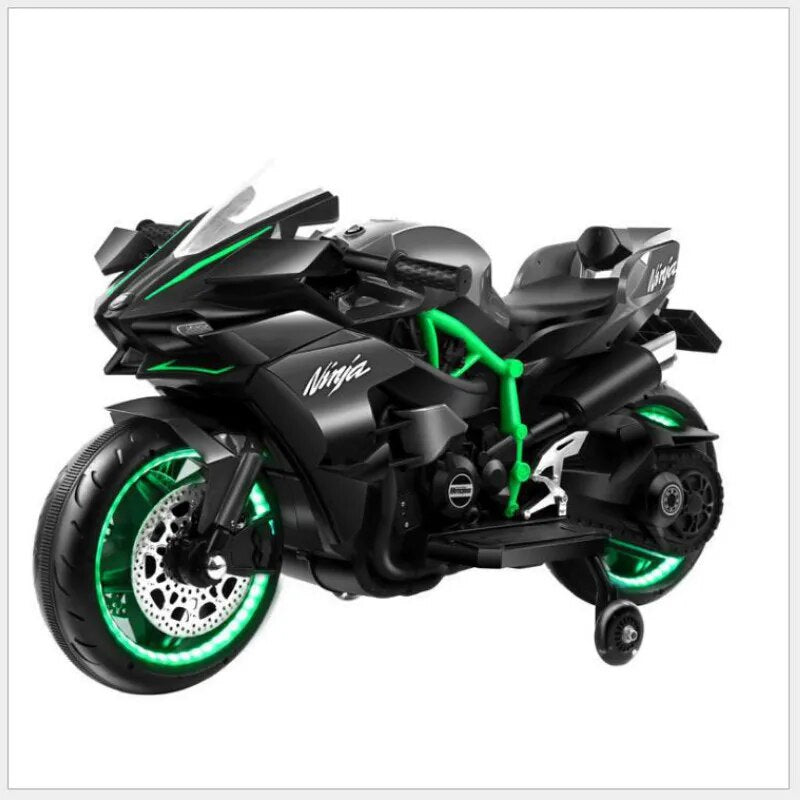Children's Electric Motorcycle Boys Tricycle Children's Car Baby Large Battery Motorbike for Kids Ride on Cars 1-3-8 Years Old