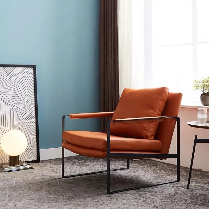 U-BEST Modern Hotel Club Leisure furniture minimalism italy design lan ge lounge chair recliner chair