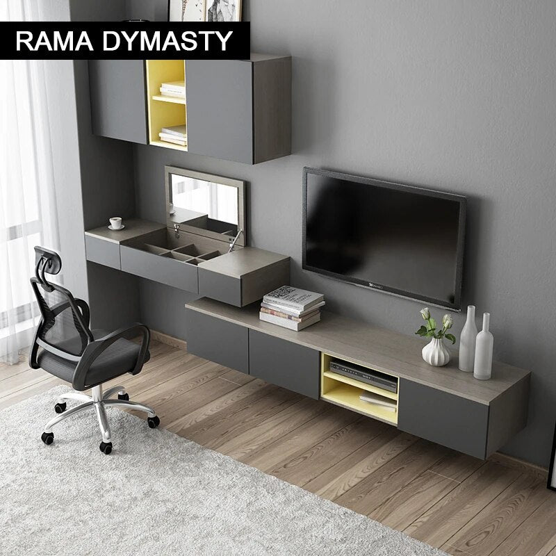 Modern TV Table Monitor Stand Living Room Furniture Tv Cabinet Dressing table