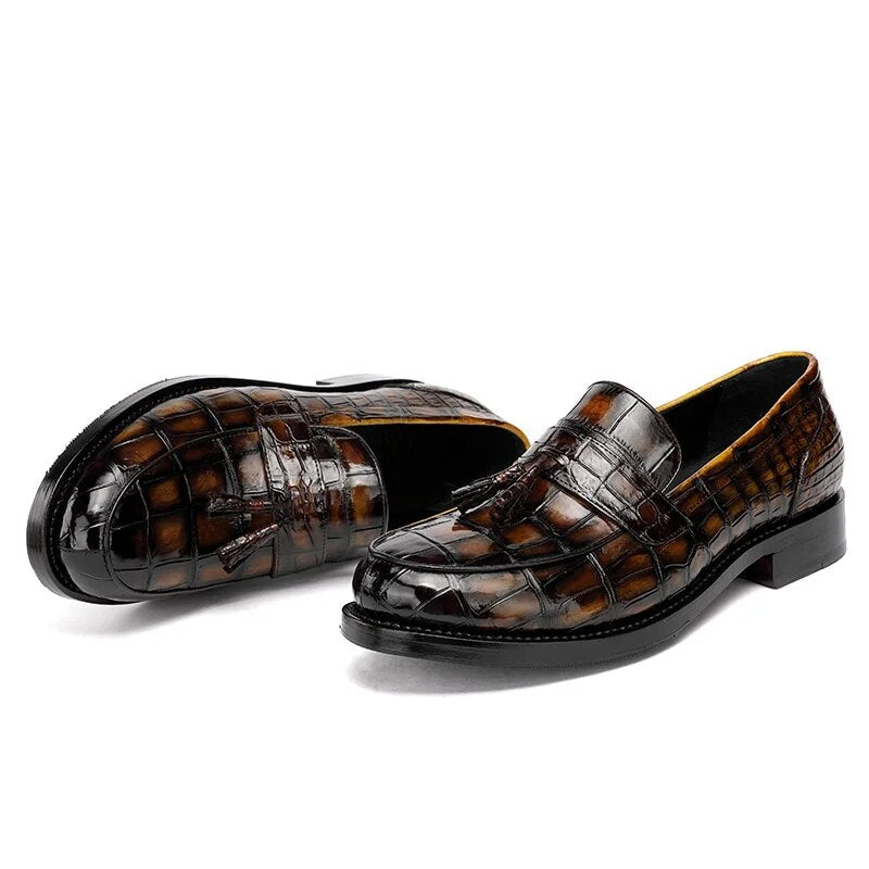 Fashion Casual Men's Loafers Shoes Luxury Brand For Men 2022 Winter Designer High Top Sneakers Genuine Leather Sapatillas Hombre