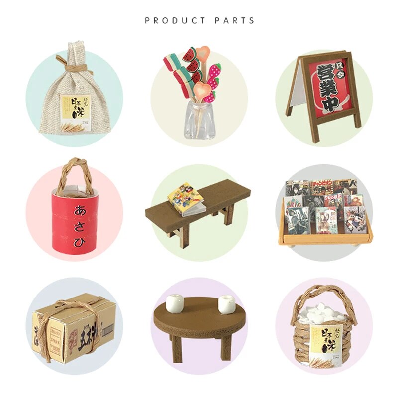 Cutebee DIY DollHouse Wooden Doll Houses Miniature Dollhouse Furniture Kit Toys for children New Year Christmas Gift  Casa