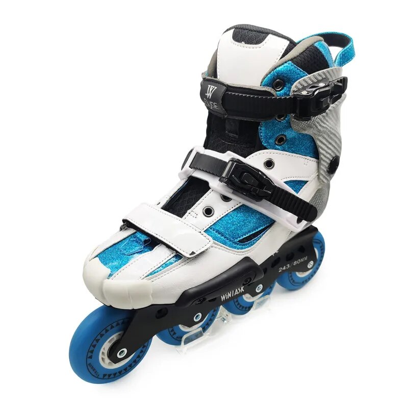 Fiberglass MST Fierce F1 FSK Slalom Inline Skating Sneaker for Professional Skater Player Good as KSJ IGOR WFSC HV High Carbon