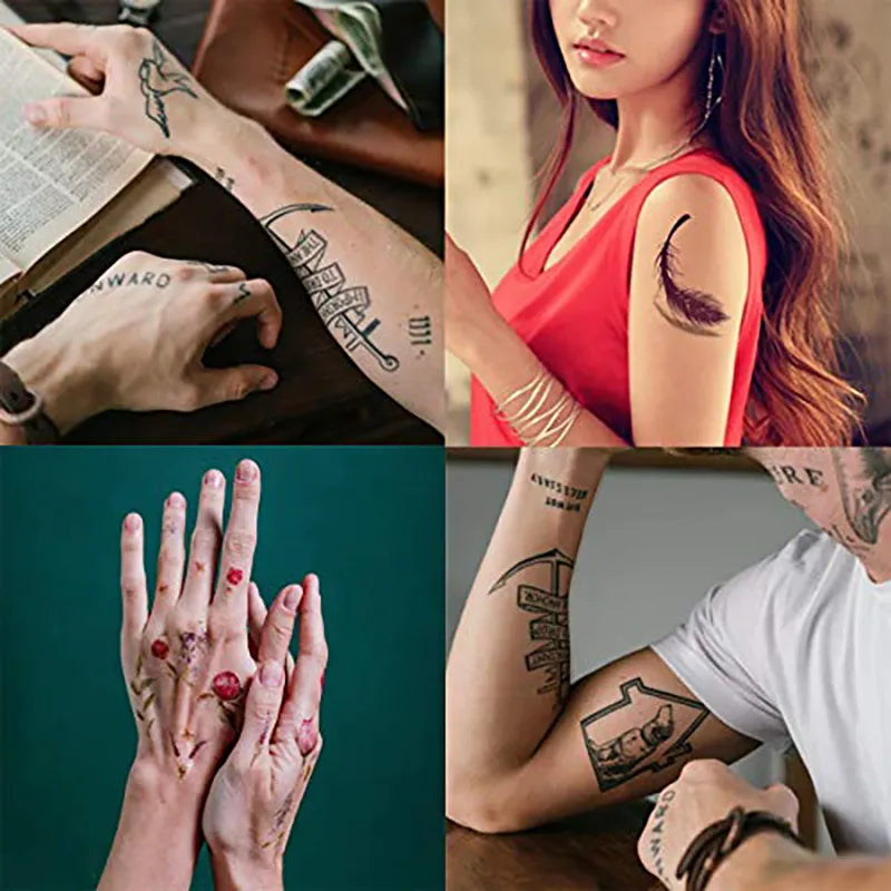 A4 Art Tattoos Paper DIY Waterproof Temporary Tattoo Sticker Skin Paper Inkjet Laser Printing Printers For Tatoo Men Children