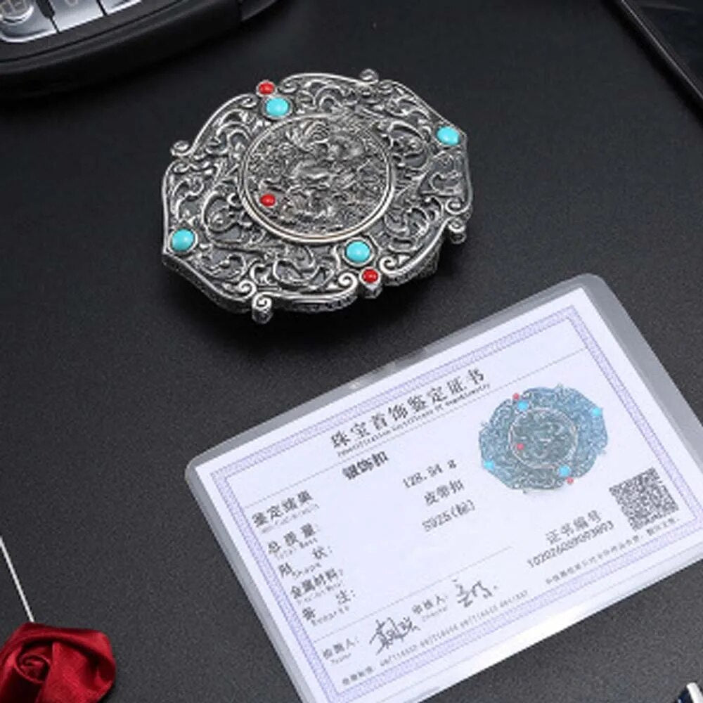 linshe  men belt  male  Genuine crocodile  leather  925 silver  buckle  crocodile male belt  business  leisure  belts