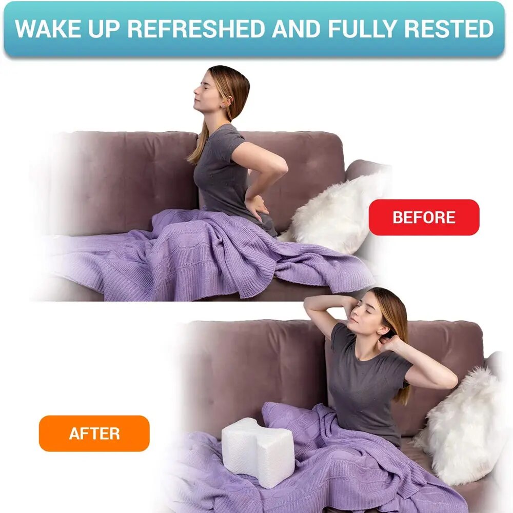 Pregnancy Pillow Detachable Multi-Function Memory Foam Leg Lock Pillow Pregnant Women Sleeping Knee Pillow Bed Latex Pillow