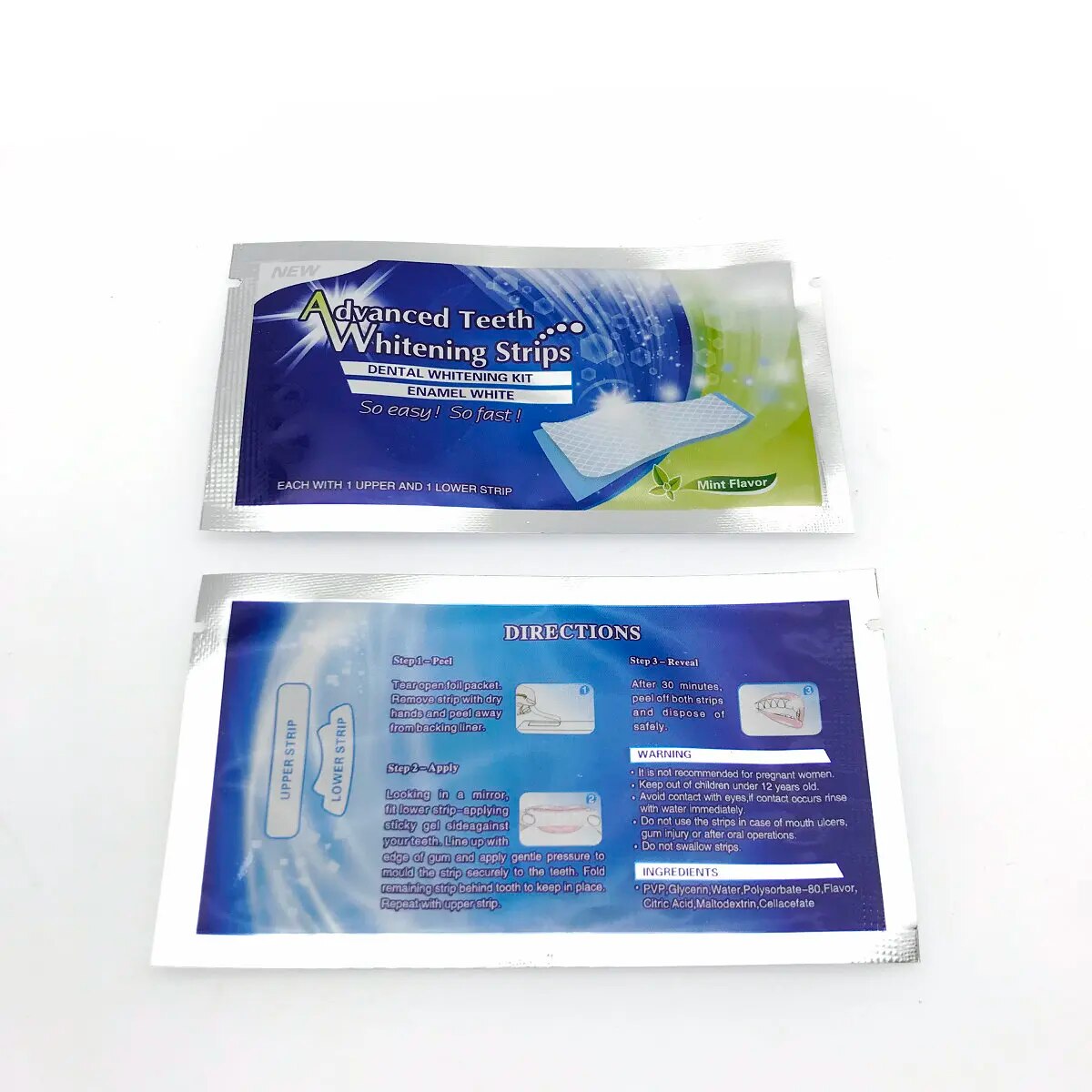16 LED Teeth Whitening Pen Desensitize Strips Tooth Wipe Dust-Proof Box White Bleach Oral Dental Care Teeth Whitening Kit