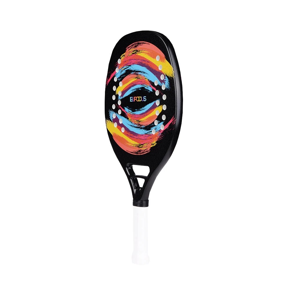 Ready Stock New High Quality Carbon and Glass Fiber Racket Beach Tennis Racquet Set With 2 Rackets 2 Balls and 2 Cover Bags