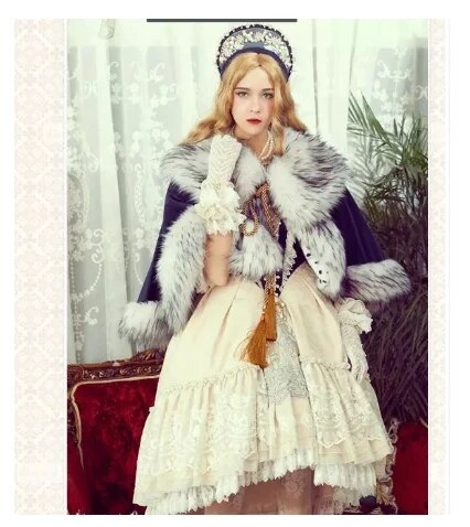 Gorgeous royal court Short Version Full Set In Stock Elizabeth Coronation Dress OP lolita dress cosplay costume