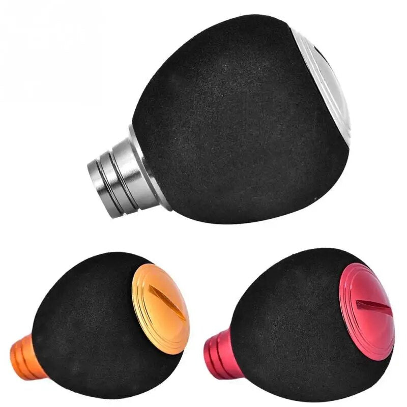 Fishing Reel Handle EVA Metal Fishing Spining Reel Handle Modification Power Knob Reel Bait Casting Spinning Reels Replacement