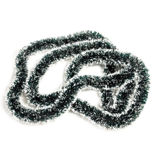 9 Style Color Christmas Decoration Bar Tops Ribbon Garland Christmas Tree Ornaments White Dark Green Cane Tinsel Party Supplies