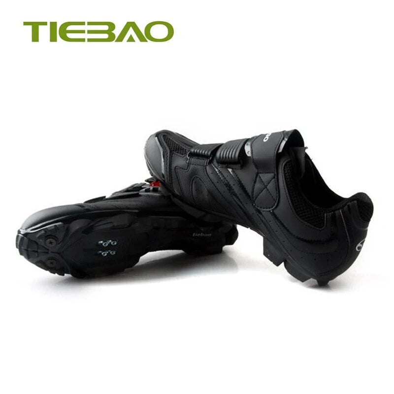 TIEBAO Sapatilha Ciclismo Mtb shoe Men Women SPD Cleats Pedals Cycling Shoes Mountain Bike Self-locking Athletic Riding Sneakers