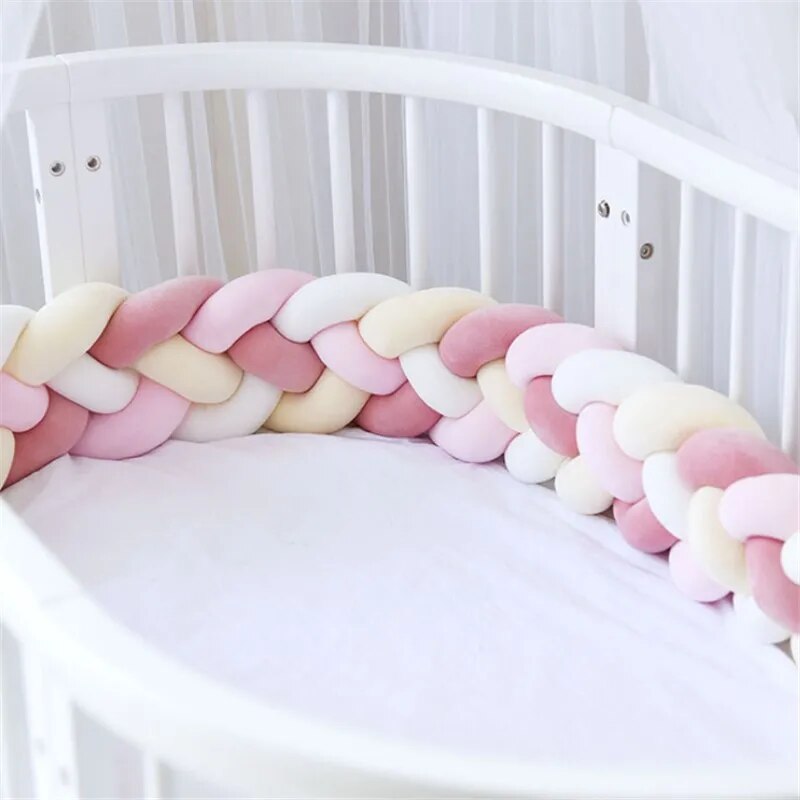 2.2M/3M Baby Bed Bumper Baby Bumper for Boys Girls Baby Cot Bumper Crib Protector cuna para bebe Room Decor