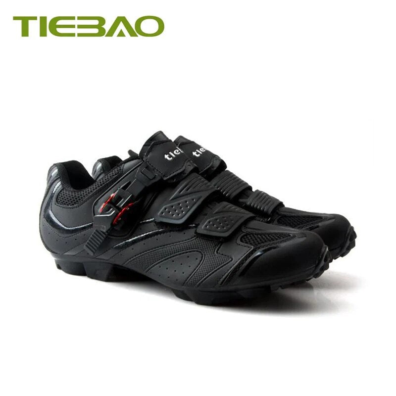 TIEBAO Sapatilha Ciclismo Mtb shoe Men Women SPD Cleats Pedals Cycling Shoes Mountain Bike Self-locking Athletic Riding Sneakers
