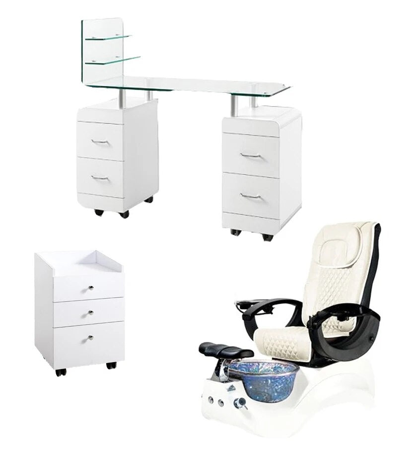 DS beauty salon furniture plumb free podiatry chair for sale