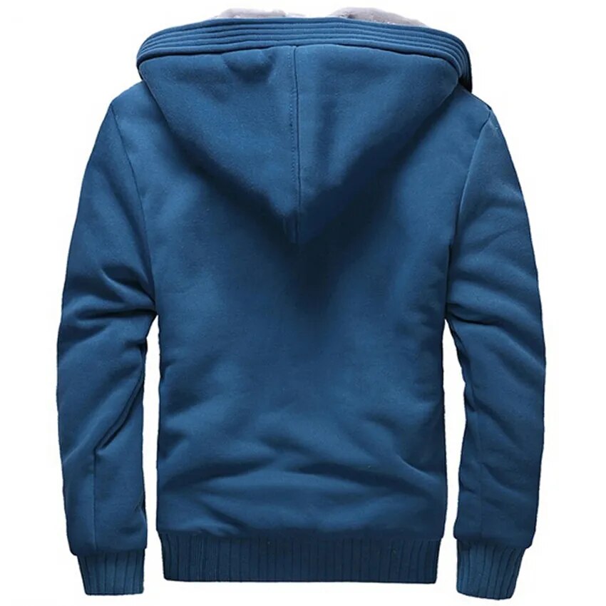 Mountainskin Winter Soft Men's Jackets Solid Casual Men's Tracksuits Fleece Warm Homme Hoodies Thick Men's Sportswear,EDA163 - KAISERINC