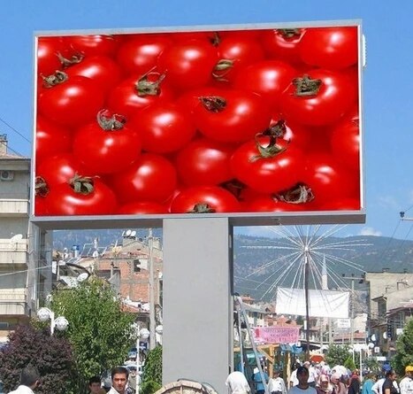 P8 car led display waterproof led full color moveable advertising video wall player Video Surveillance CCTV Monitor Display