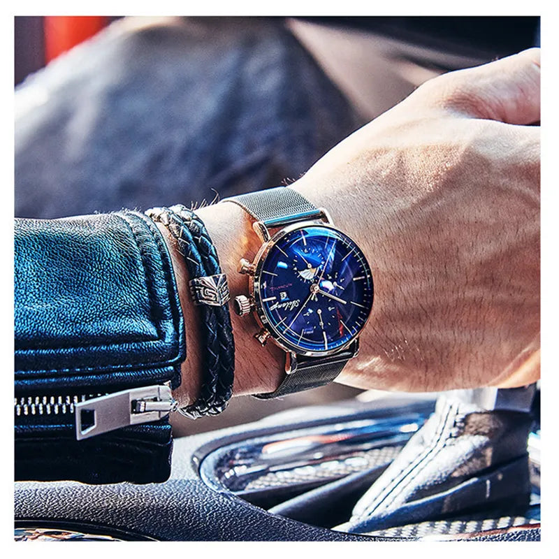 AILANG Design Brand Automatic Watch Men Mechanical Diver Watches Men's Diesel Watch SSS Minimalist watches mens 2021 Minimalism
