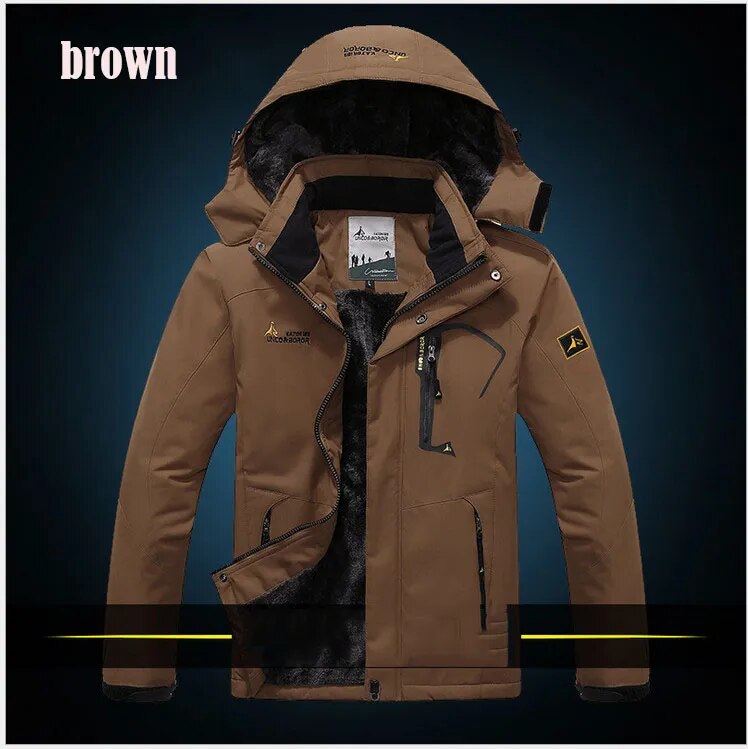 ZOEQO jaqueta masculina men's  thick outwear overcoat Winter jacket Men Windproof Hood parka mens jackets and coats windbreaker - KAISERINC