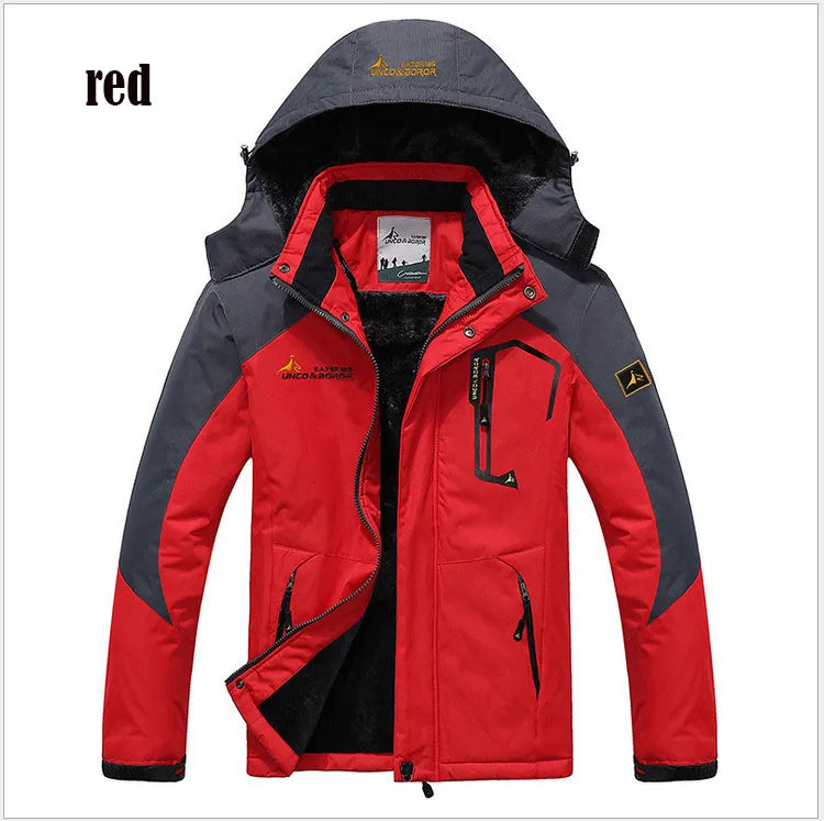 ZOEQO jaqueta masculina men's  thick outwear overcoat Winter jacket Men Windproof Hood parka mens jackets and coats windbreaker - KAISERINC