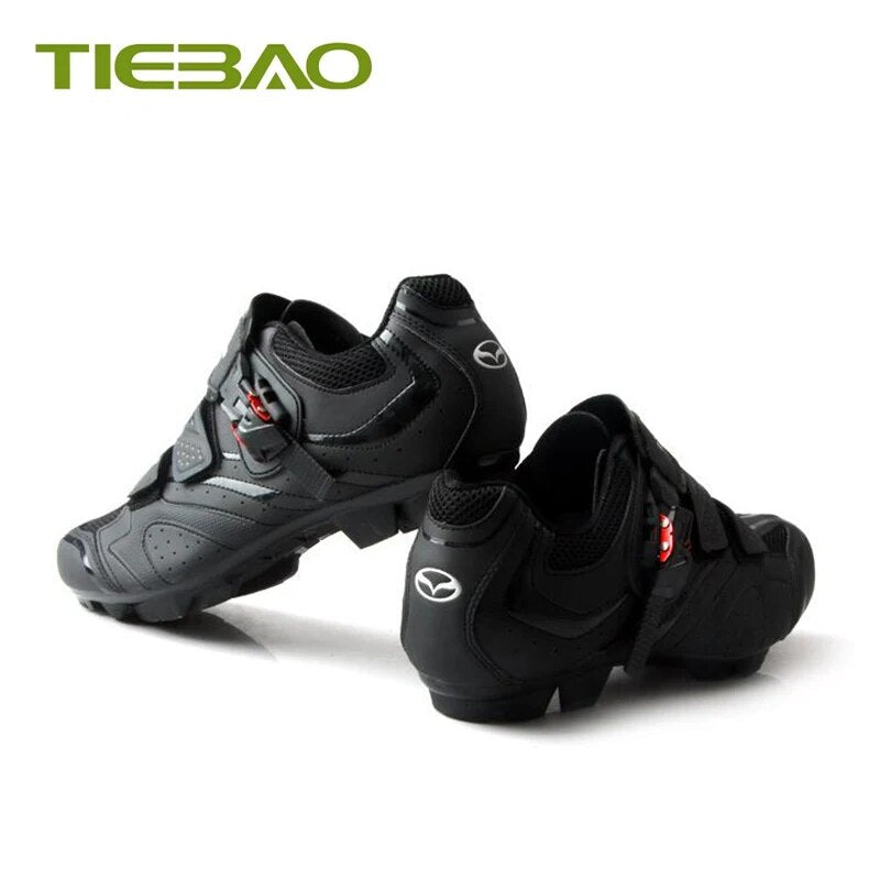 TIEBAO Sapatilha Ciclismo Mtb shoe Men Women SPD Cleats Pedals Cycling Shoes Mountain Bike Self-locking Athletic Riding Sneakers