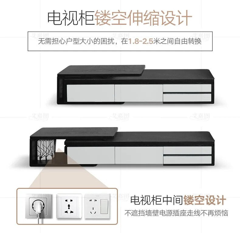 TV Stand modern Living Room TV monitor stand mueble stalinite cabinet mesa+tv table stand+ Coffee centro Table home furniture