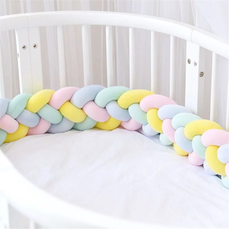 2.2M/3M Baby Bed Bumper Baby Bumper for Boys Girls Baby Cot Bumper Crib Protector cuna para bebe Room Decor