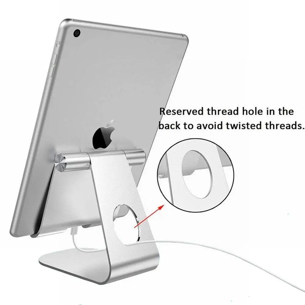Tablet Stand Holder Adjustable Aluminum Desktop Mount Cradle For iPad Pro Air Mini 11 10.2 3 Samsung Tab Cell Phone Support Dock