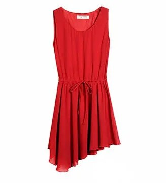 2023 New Summer 10 color asymmetrical chiffon dress,   -  sexy party dress, fashion women vestidos girl dresses maxi dress - KAISERINC