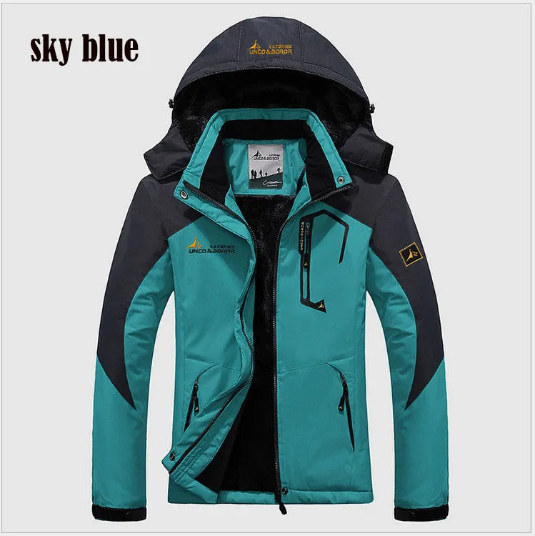 ZOEQO jaqueta masculina men's  thick outwear overcoat Winter jacket Men Windproof Hood parka mens jackets and coats windbreaker - KAISERINC