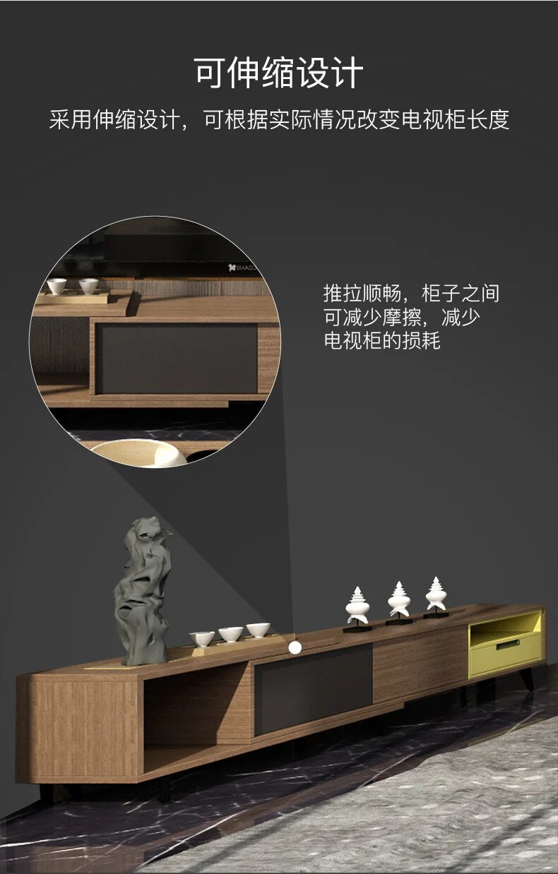 TV Stand modern Living Room Home Furniture tv led monitor stand mueble tv cabinet mesa tv table + Coffee Table centro table bass