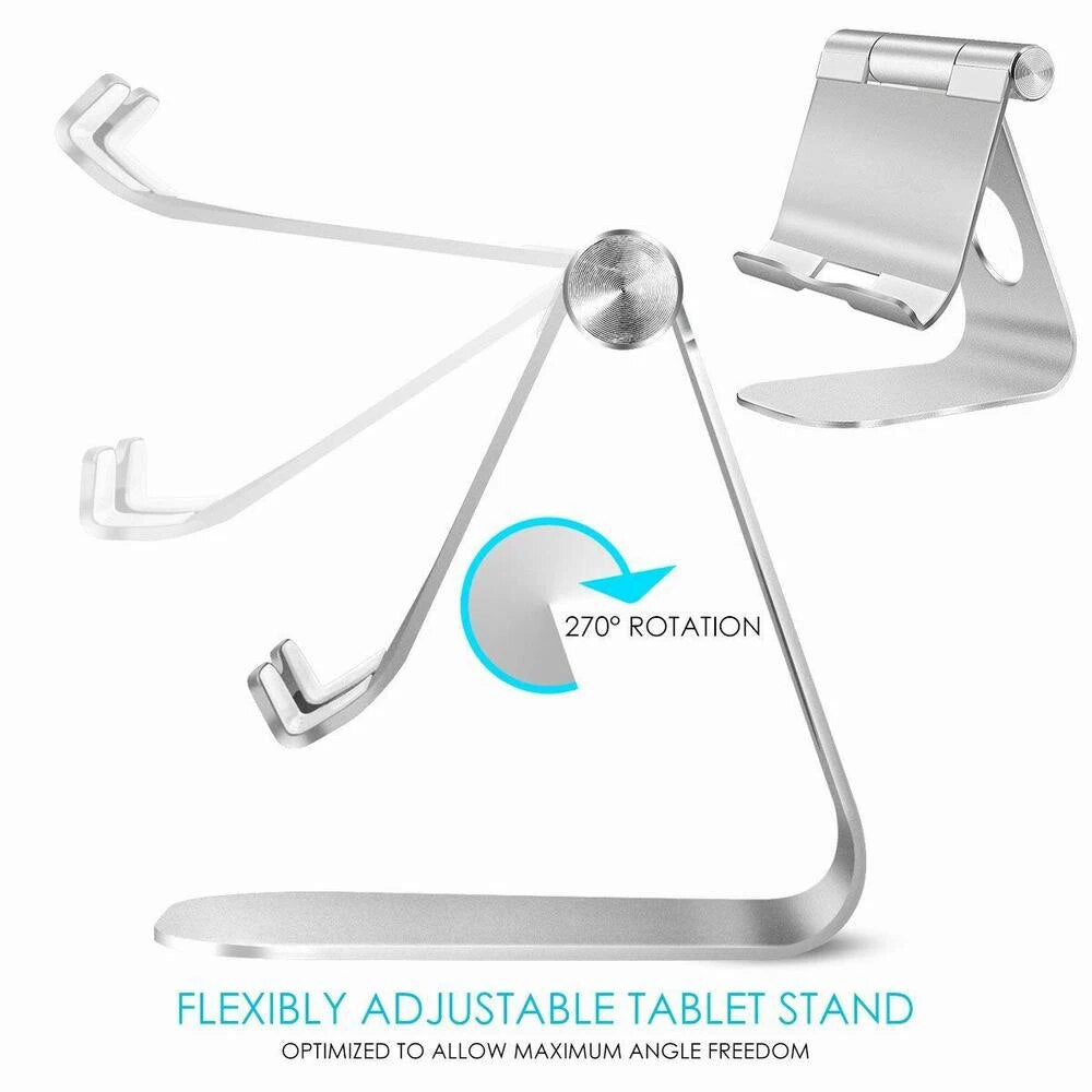 Tablet Stand Holder Adjustable Aluminum Desktop Mount Cradle For iPad Pro Air Mini 11 10.2 3 Samsung Tab Cell Phone Support Dock