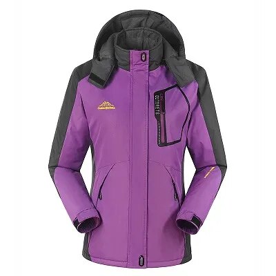 Outdoor Winter Women Skiing Jackets Snowboarding Jacket Colorful Windproof Breathable Ski Hiking Jackets Girls Warm Coat -30 Deg - KAISERINC