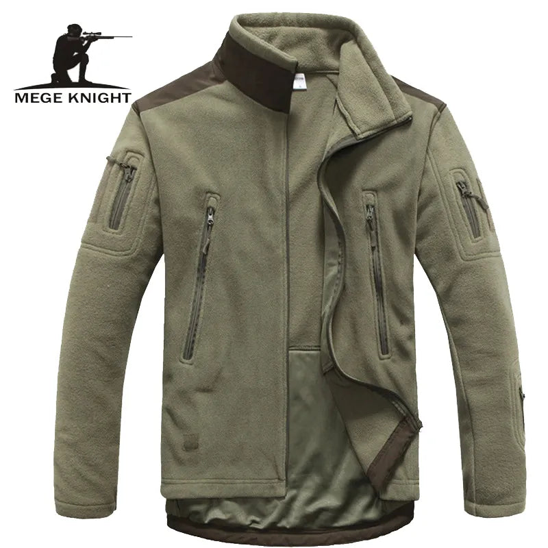 mens clothing autumn winter fleece army jacket softshell clothing for men softshell military style jackets - KAISERINC