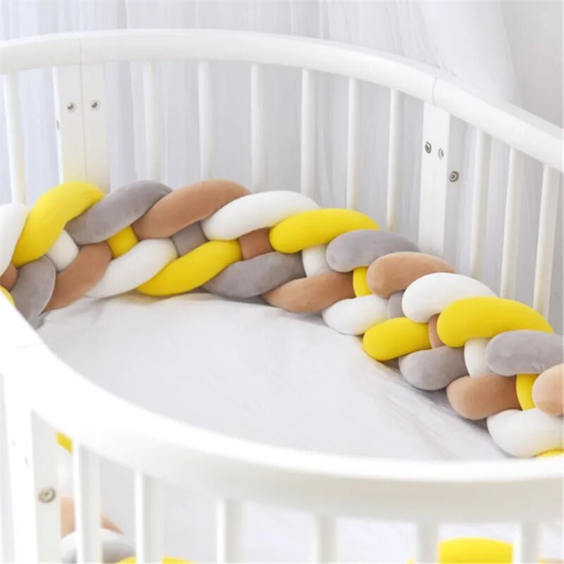 2.2M/3M Baby Bed Bumper Baby Bumper for Boys Girls Baby Cot Bumper Crib Protector cuna para bebe Room Decor
